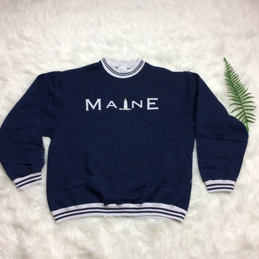 ProPlayer Maine Blue Sweater sz XL
